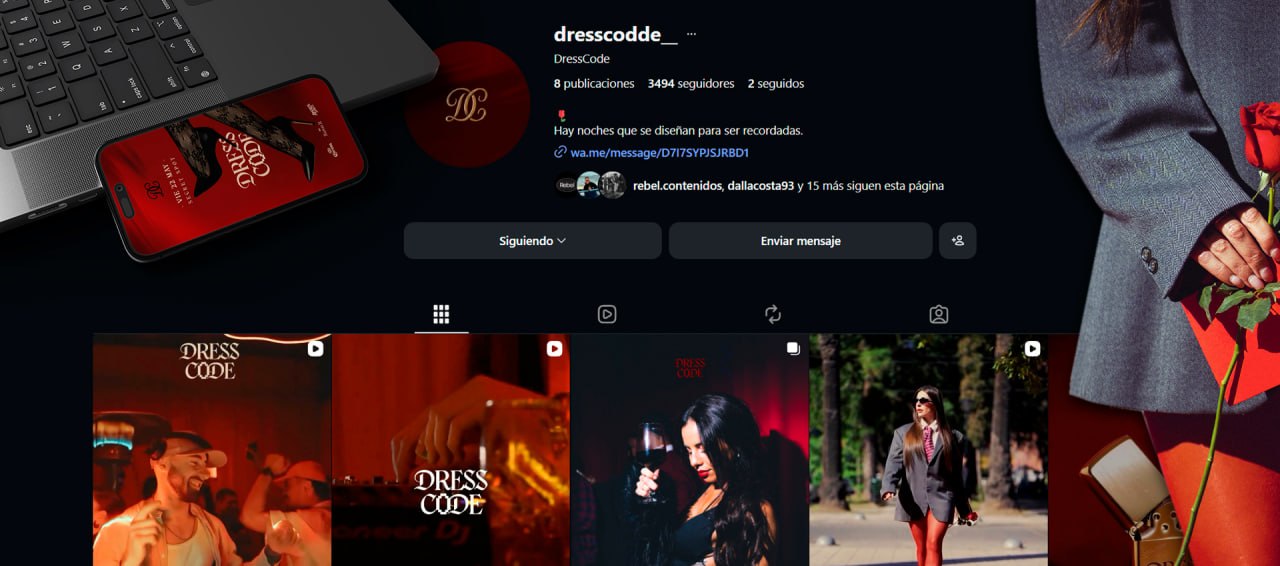 Comunicación para DressCode