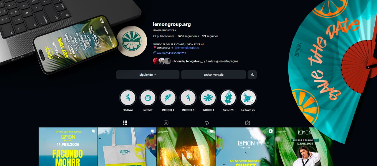 Lemon Group — productora de festivales
